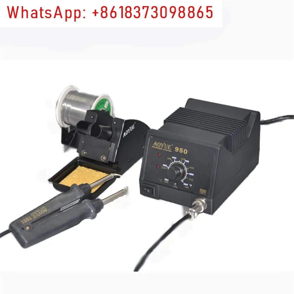 

Aoyue 950 SMD паяльная станция для ремонта горячего пинцета, паяльная станция SMD горячего воздуха/машина, доступна в 220 В 65 Вт