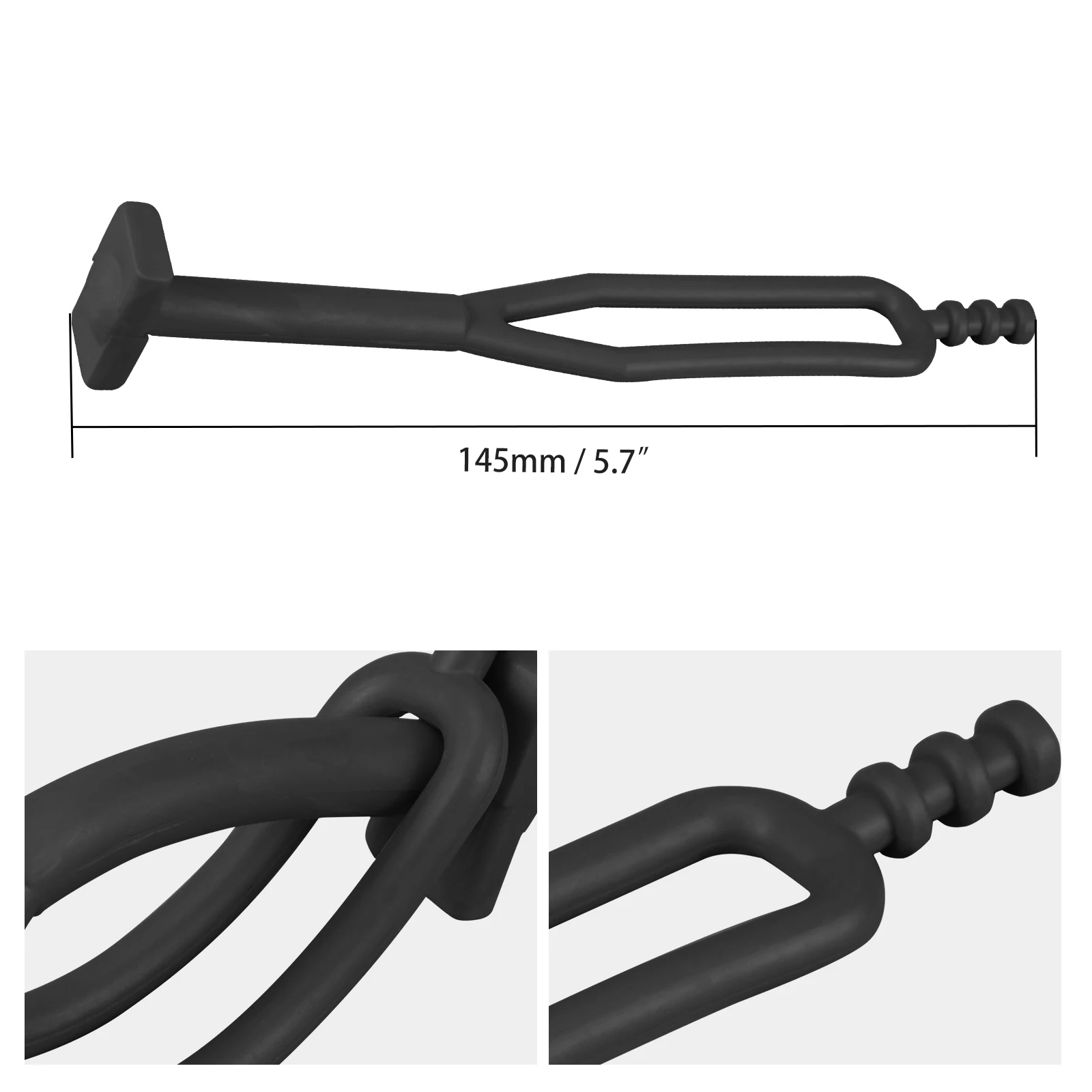 145mm Rubber Kickstand Side Stand Strap For KTM TPi EXC 300 EXCF 350 450 500 XC XCF XCFW XCW Six Days 1998-2024 Husqvarna GasGas