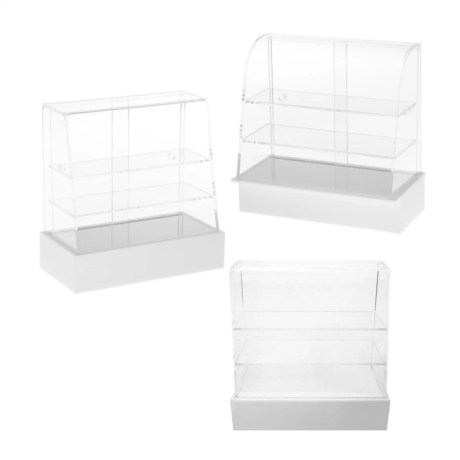 Dollhouse Kitchen Furniture 1:12 Dollhouse Cake Shop Display Shelf Display Cabinet Bakery Cake Cabinet Model