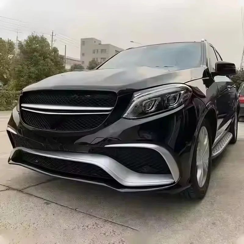 High Quality GLE63 Facelift Body Kit Front Bumper For ML W166 ML300 ML350 ML450 Old To New Upgrade Parts