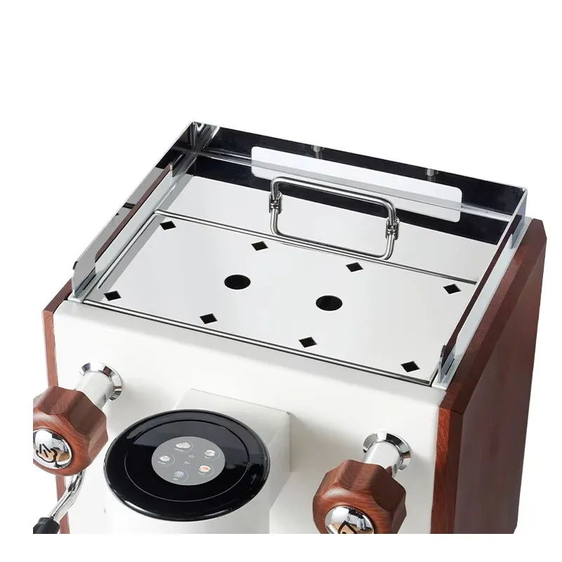 MDK Stainless Steel Housing Vibration Pump Professional Semi-automatic Coffee Machine Espresso Maker For Coffee Shop