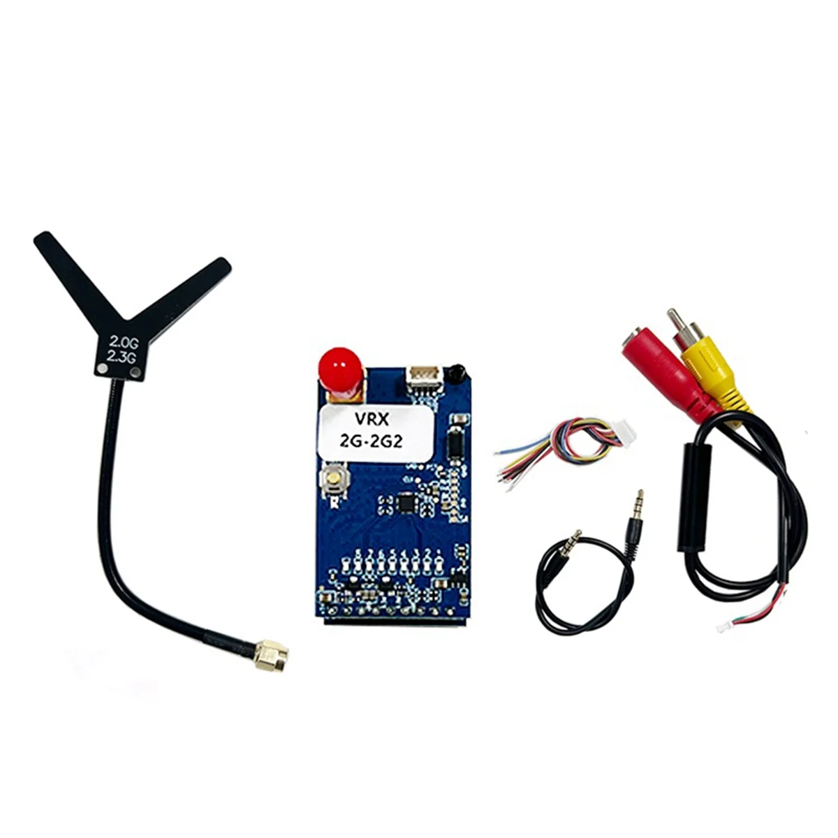 

AT42 2G-2.2G FPV VRX 8CH FPV Video Receiver Module PAL/NTSC 7-36V for FatShark FPV Goggles