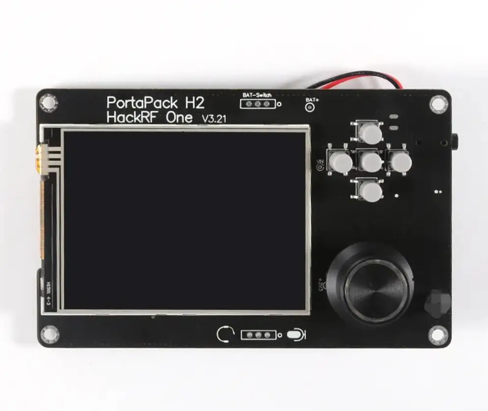 Imagem -03 - Transceptor Sdr Portátil se Expande Hackrf h2 Portátil Touch Screen Display Module Nova Versão