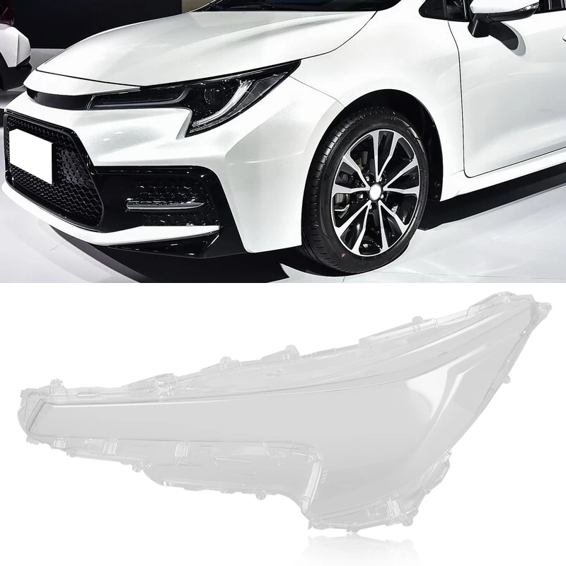 For Toyota Corolla Levin 2019 2020 2021 Car Headlamp Protector Daytime Running Light Cover Headlamp Lens Car Exterior Protector