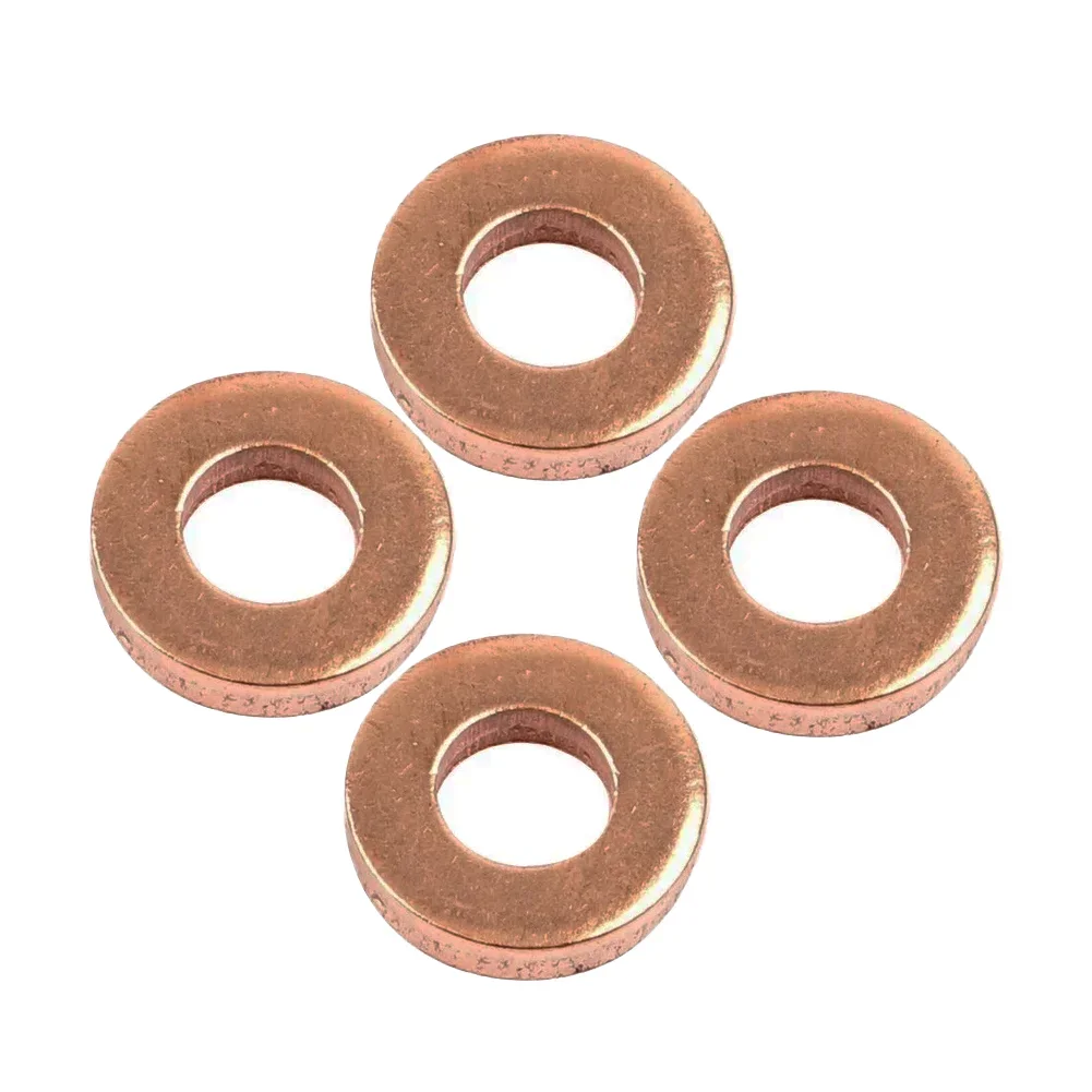 Diesel 1.5 DCI Injector Seals Injector Replacement Metal Construction Direct Replacement 4 Pieces Pack For DUSTER 1.5 DCI