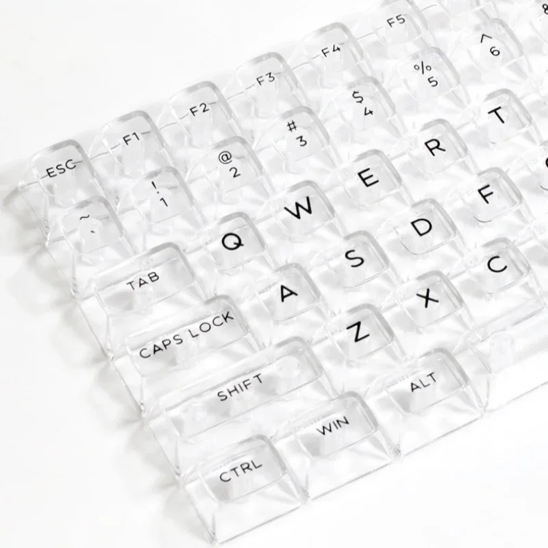 

Transparent crystal mechanical customized keycap SA sublimation PBT material original feel magnetic axis DIY personality