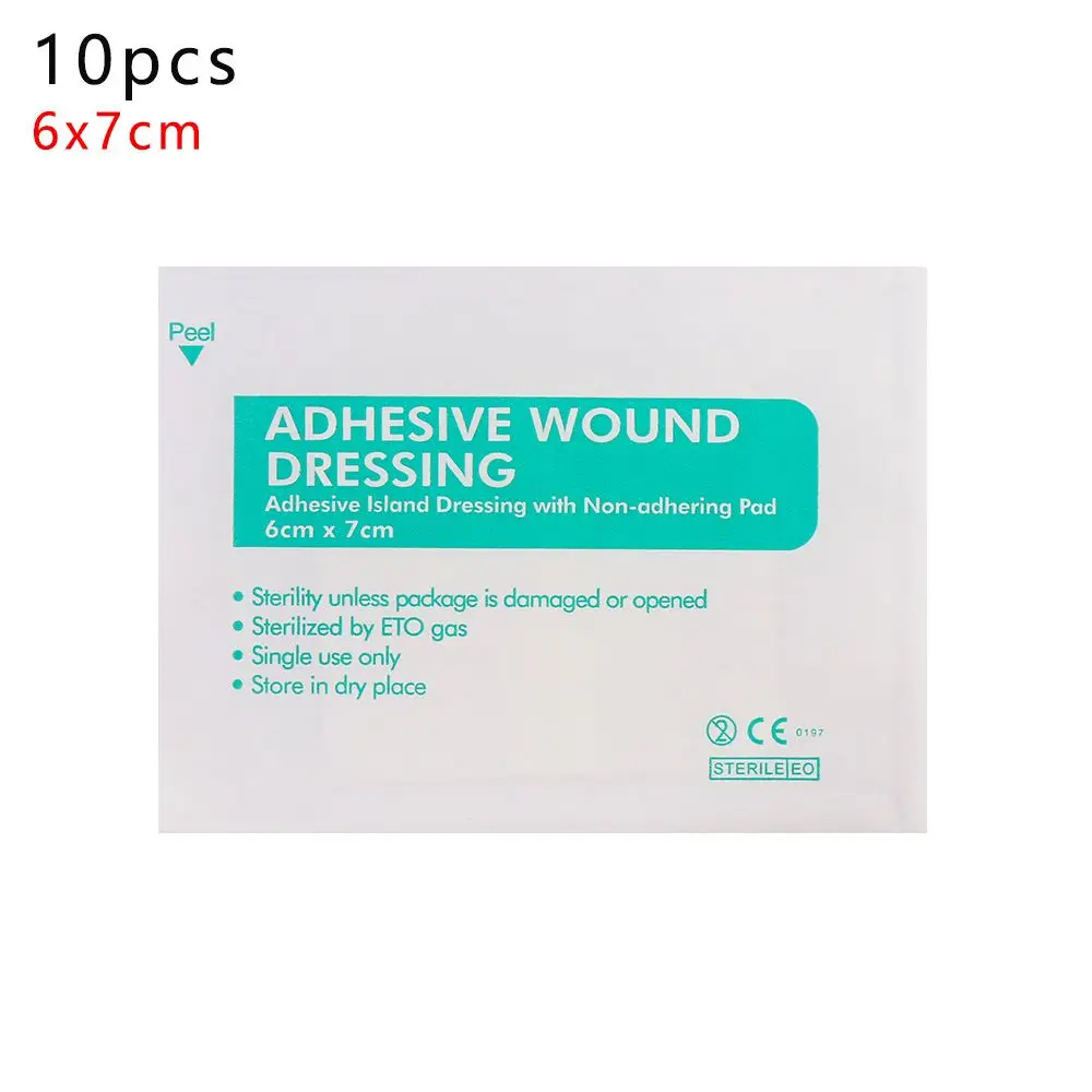 

10/50/100Pcs Non-woven Aid Bandage Wound Hemostasis Wound Dressing Band Adhesive Plaster Breathable Bandage-Aids Sticker Bands