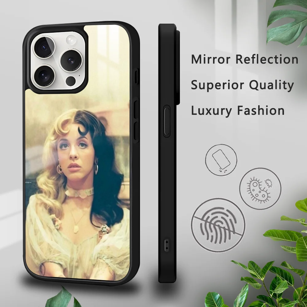 M-Melanie M-Martinez Singer Phone Case For IPhone 16 15 14 13 12 11 Pro Xs Max Mini Plus Celulares Hard Funda