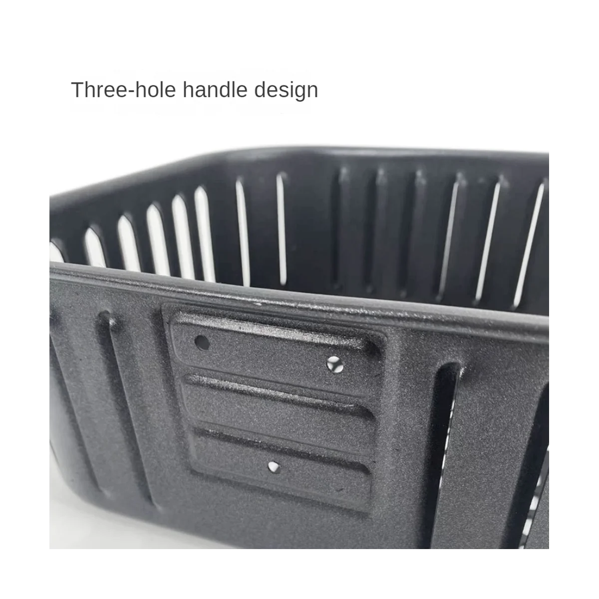 ตะกร้าหม้อทอดไร้อากาศอุปกรณ์ตะกร้าเปลี่ยนแม่พิมพ์ตะกร้าใส่ของอบในครัวตะกร้าระบายน้ำ