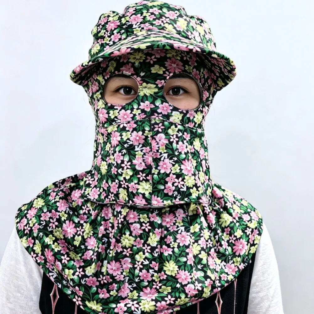 Wide-Brimmed Full-Face Sun Hat Sun Protection Lightweight Woman Bucket Hat Breathable Multifunctional Cycling Cap Summer Outdoor