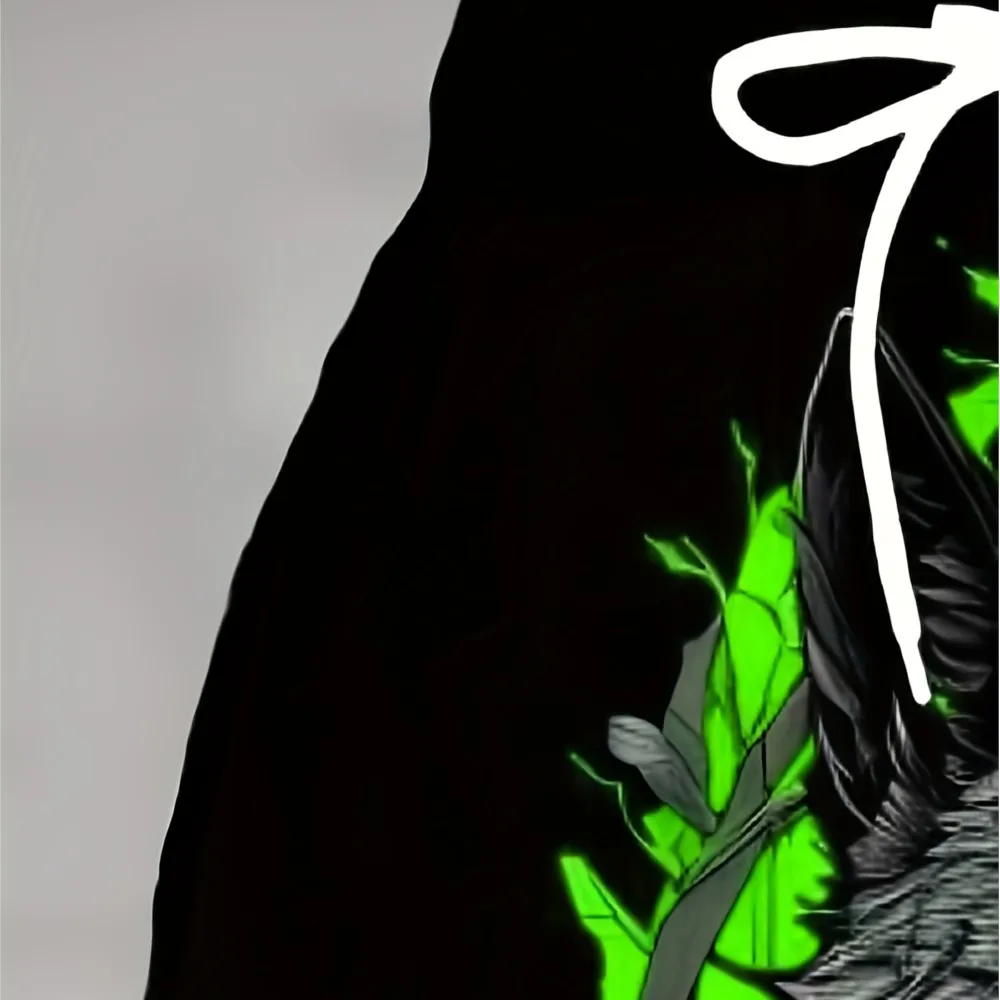 سراويل عصرية جديدة للرجال مع طباعة الذئب الاستبداد، سراويل رياضية غير رسمية سريعة الجفاف، ملابس الجري في الهواء الطلق، ملابس يومية #4