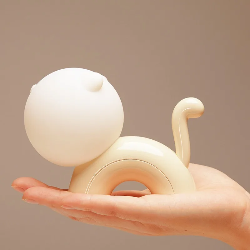 

Мини-ночник Meow-meow, заряжается нажатием на лампу. Лампа для спальни, общежития, прикроватная лампа, атмосферная лампа.