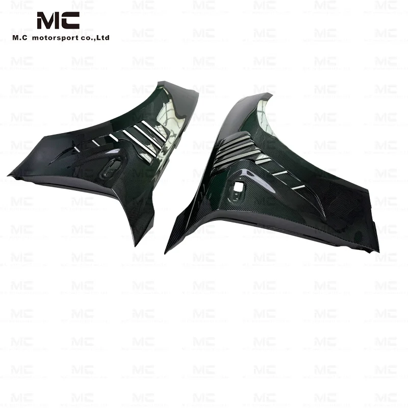 Dry Carbon Fiber Side Front Fender For BMW 2 Series BMW F87 M2 M2C 2D 2016 + M2 M2C F87 Car Parts