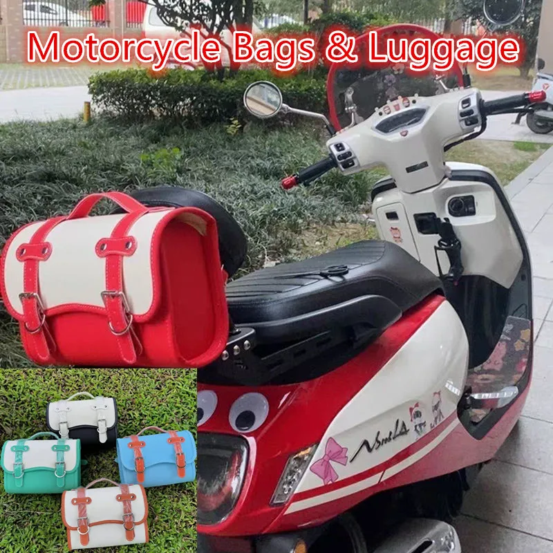 Motorcycle Bags & Luggage Motorcycle Saddle Bags Side Tool Luggage Storage Bag Waterproof Electric Car Trunk Travel Luggage