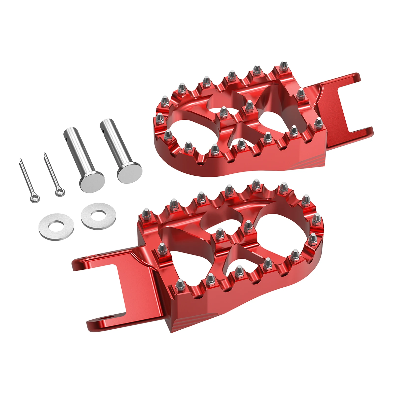 NICECNC Für Honda XR650L 1993-2025 Motorrad CR80R CR85R XR250R XR400R XR600R XR650R Fußrasten Fußstützen Pedale – Detail 14