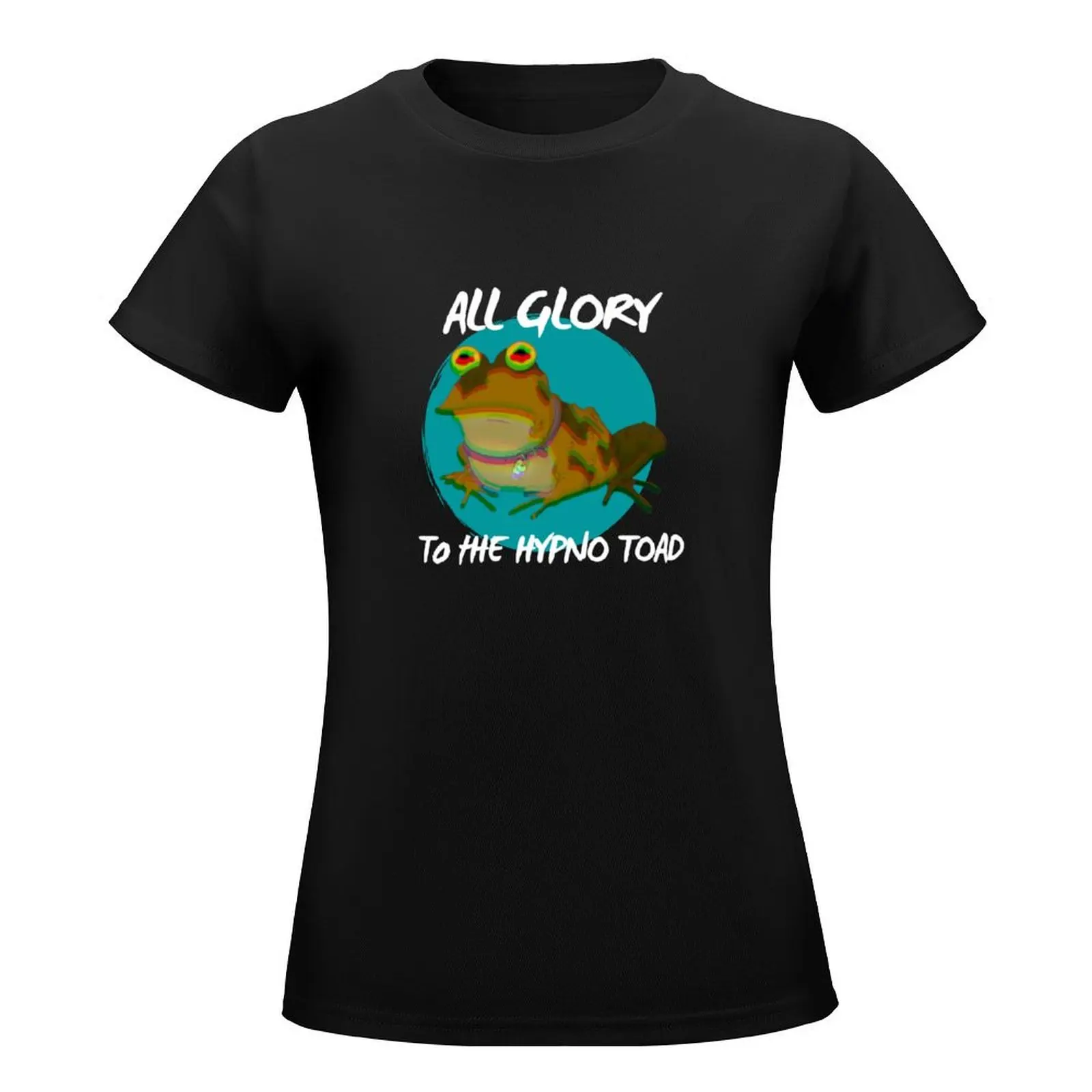 All Glory To The Hypno Toad! (Version 2) T-Shirt tops korean fashion female Women's t-shirt