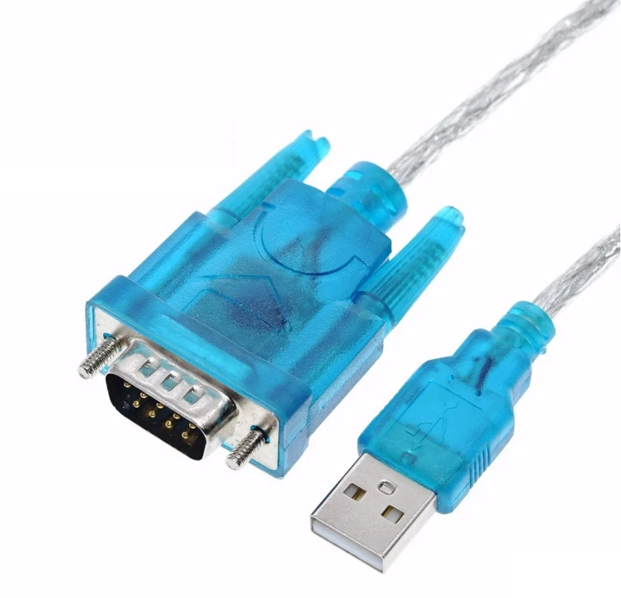 HL-340 جديد USB إلى RS232 COM ميناء المسلسل المساعد الشخصي الرقمي 9 دبوس DB9 مهائي كابلات دعم Windows7-64