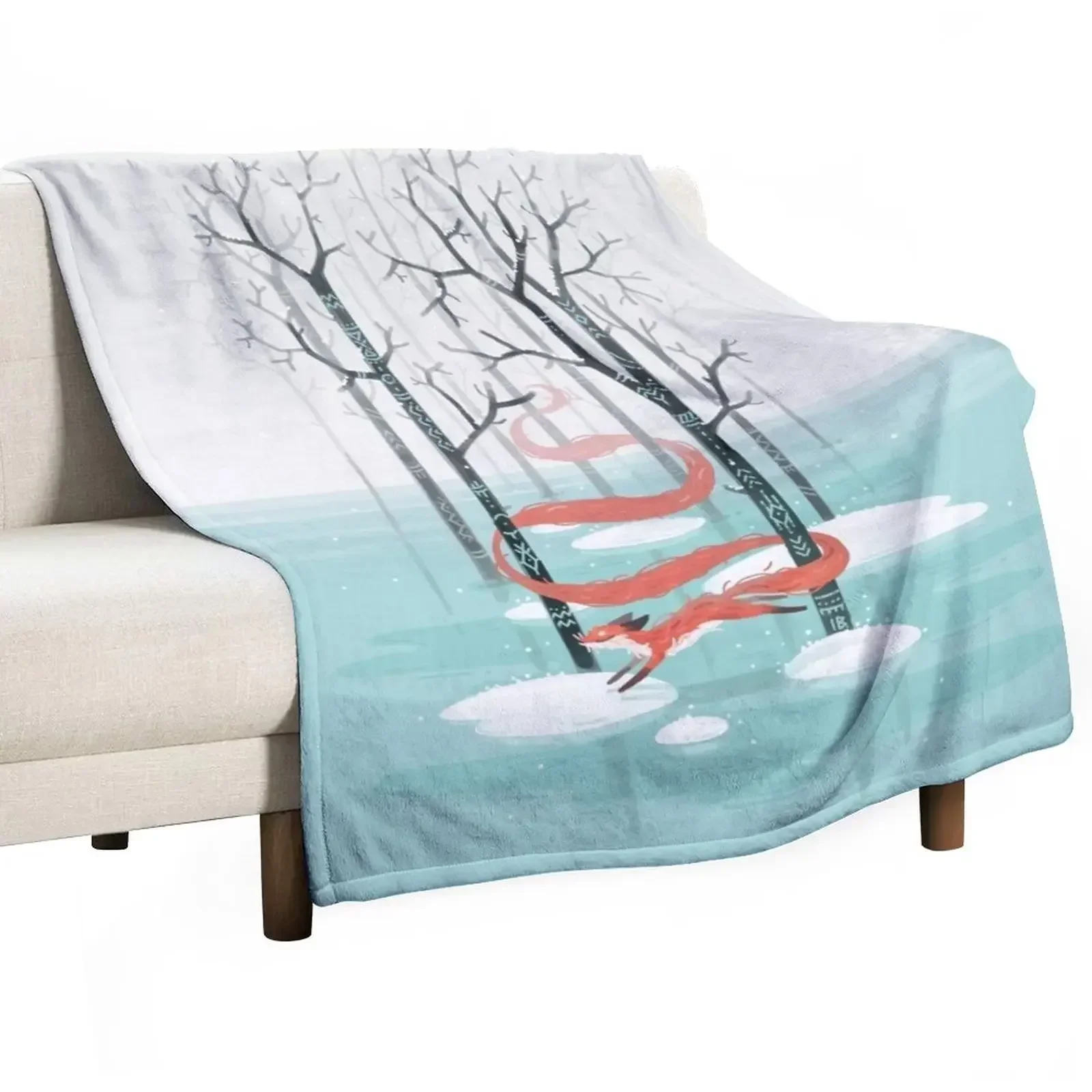 

Forest Spirit Throw Blanket anime blankets ands Decorative Sofas Soft Plaid Blankets