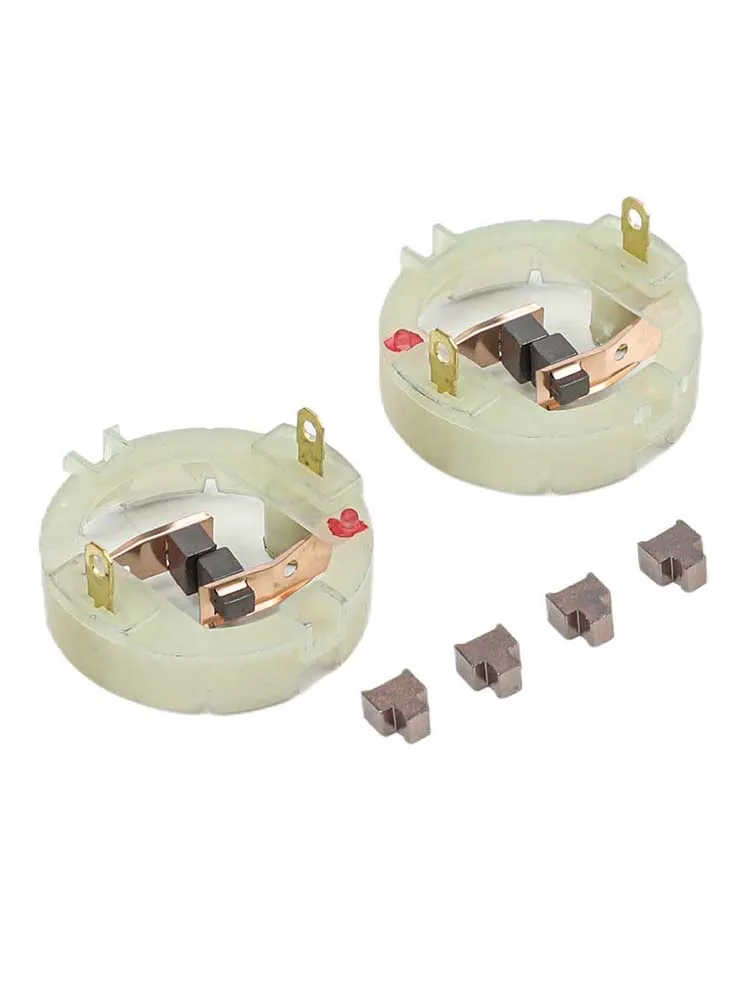 2PCS RS550 Motor Carbon Brush Holder With Extra Brushes For For GSR DCD710 DDF343 BDF343 Drill Driver Power Tool Parts