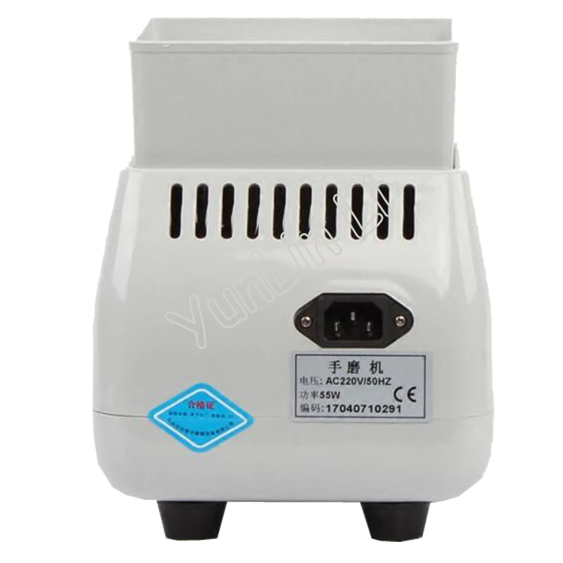 Hand Grinder Lens Polishing Machine Edge Grinding Machine with V Groove Thick and Thin Grinding Wheel Chamfering Machine