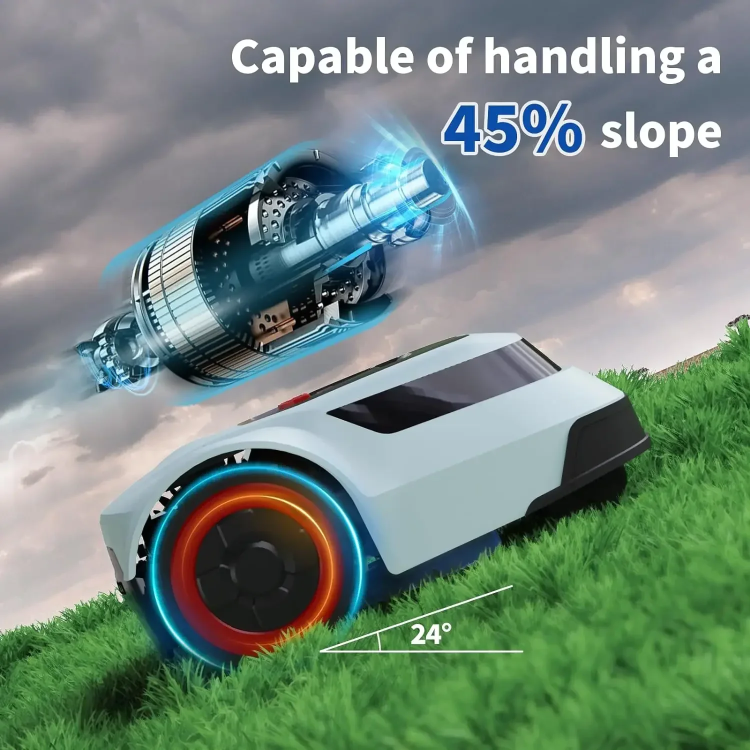 Robotic Lawn Mower Grass Cutter Machine Cortacesped Automatic Robot Mower