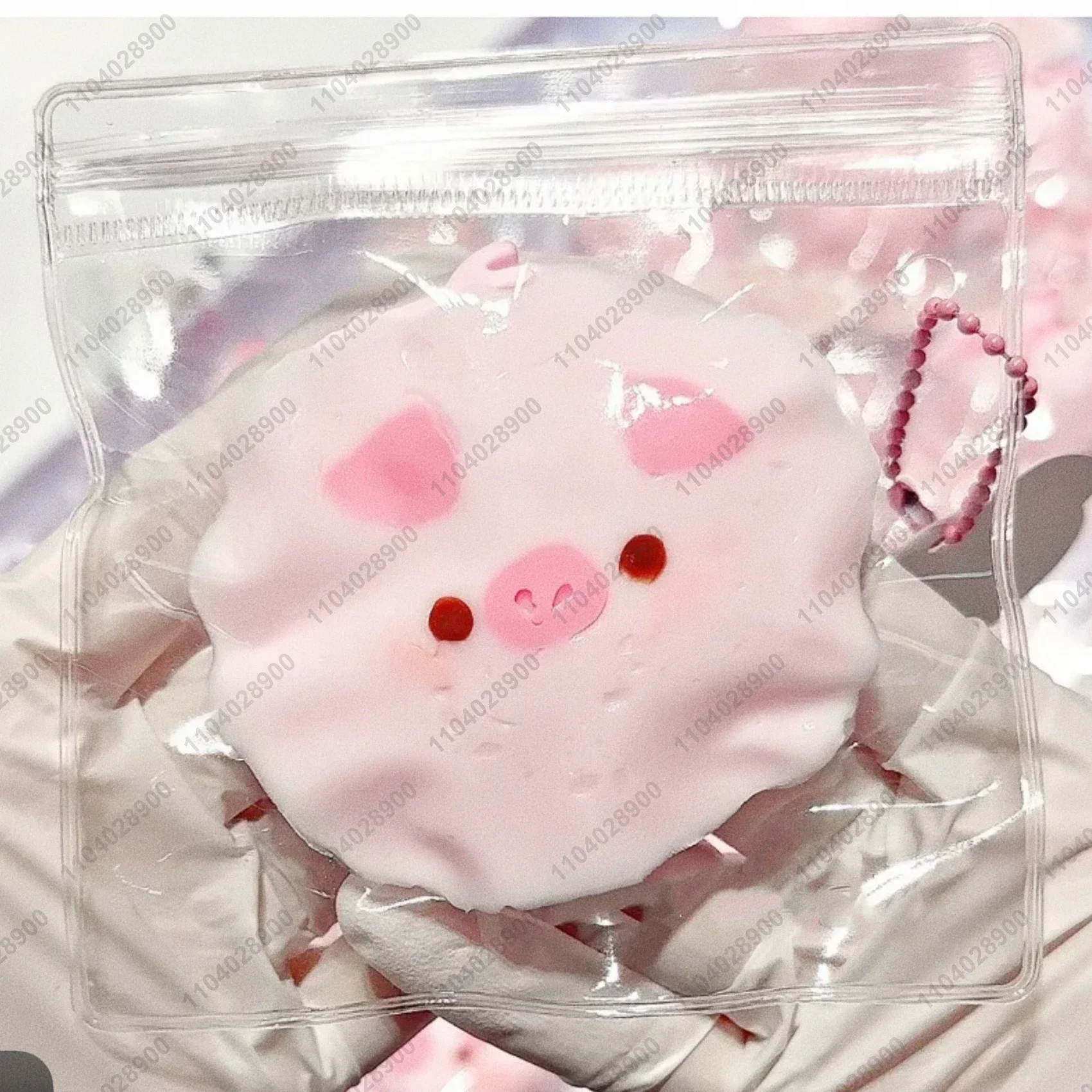 Little Pig Head Taba Squishy Silicone Cute Little Piggy Head Mushy Squeeze Toy Mochi Toy Hand Relax Anti Stress Relief Gift Toy