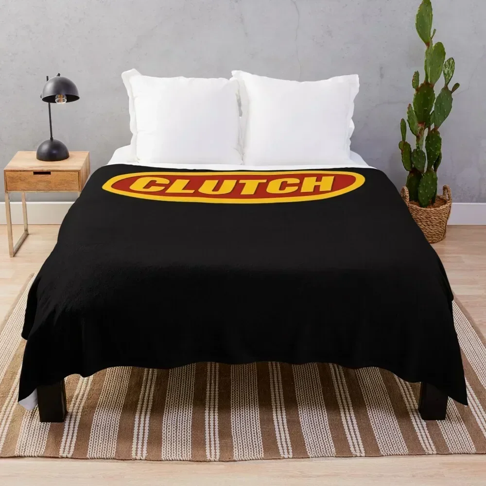 

Clutch Rock band Classic . Throw Blanket Summer Cool Breathable Blanket for Sleeping