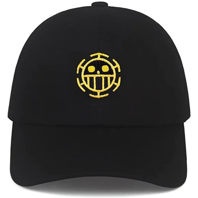 

Popular Anime ONE PIECE Capsule Snapback Cap Cotton Baseball Cap for Men Women Hip Hop Dad Hat Bone Unisex