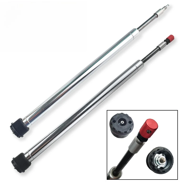 

Mountain bike front fork snow fork oil pump, shoulder-controlled wire-controlled damping rod oil rod aluminum alloy oil