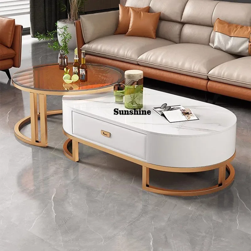 

Service Writing Coffee Table Unique Minimalist Standing Space Saving Side Table Events Aesthetic Mesa Auxiliar Salon Furniture