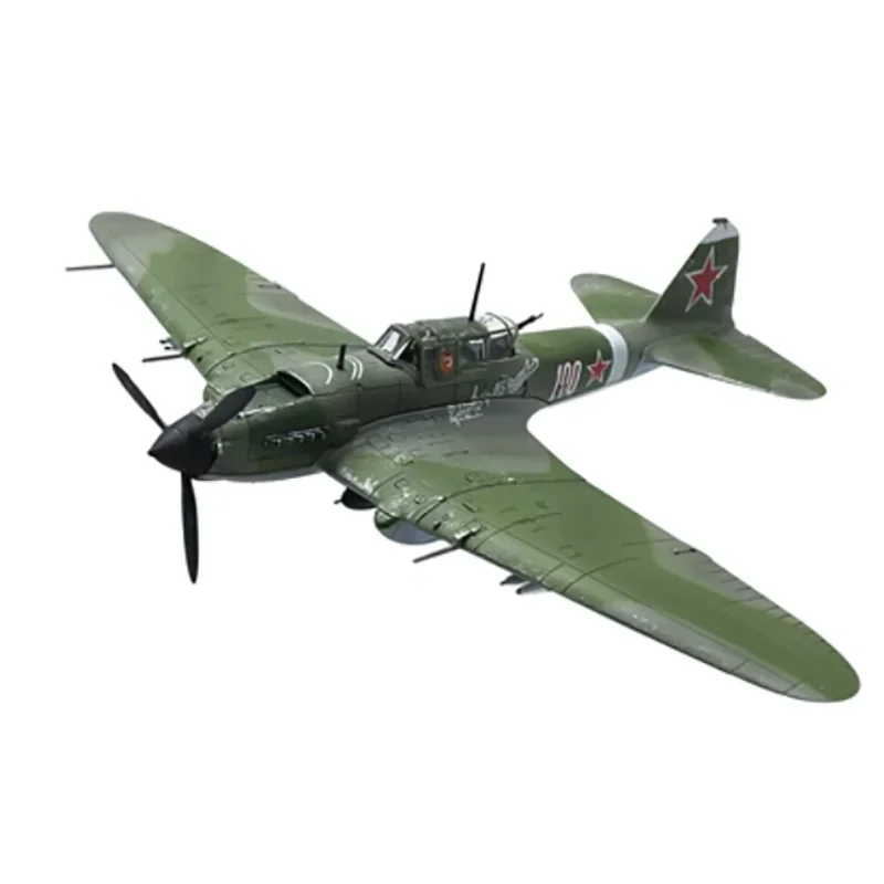 1/72 مقياس روسيا Ilyushin IL-2 Shturmovik IL II IL 2 طائرة مقاتلة طبق الاصل لعبة مجسمة لجمع العرض #6