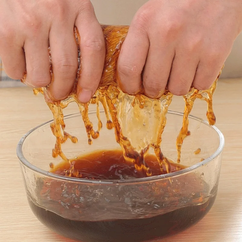 3-30 قطعة مزيج القهوة الرمادية ستوكات القماش نسج طبق المطبخ الملابس ماصة التجفيف السريع مناشف الأطباق اكسسوارات المطابخ #4