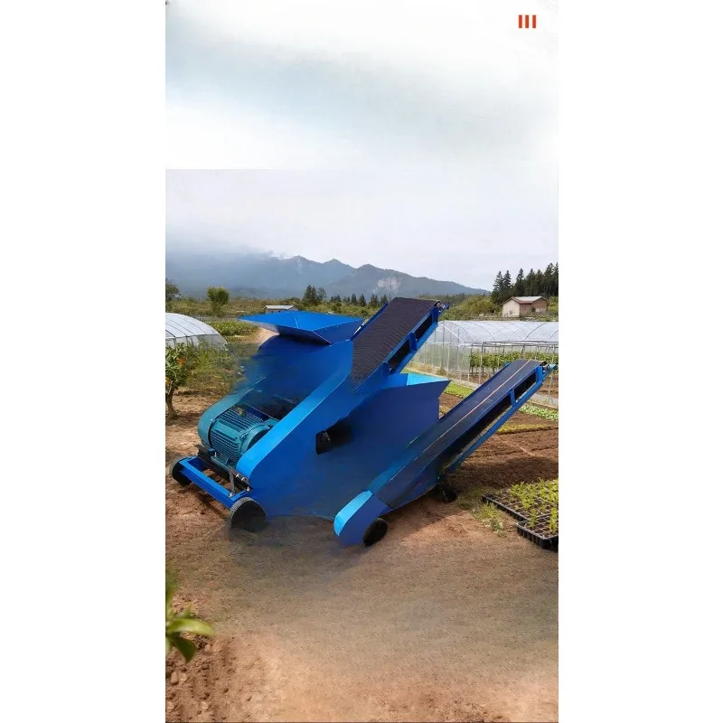 

Large mobile soil crusher Seedbed soil crusher