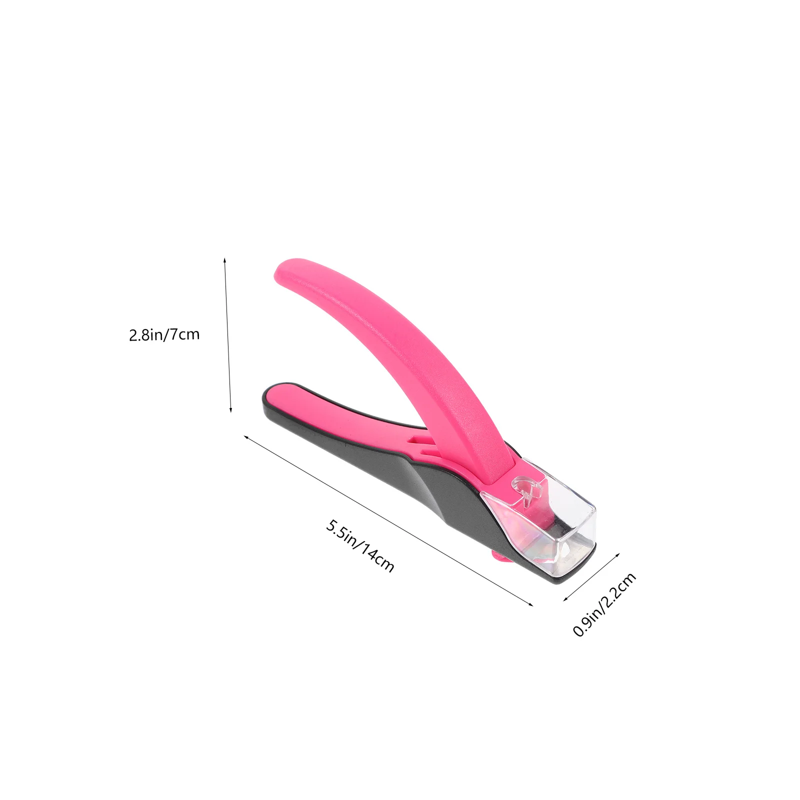 Coupe-ongles en métal en acier inoxydable, coupe-ongles ergonomique en forme de U, coupe-ongles Portable pour manucure et pédicure