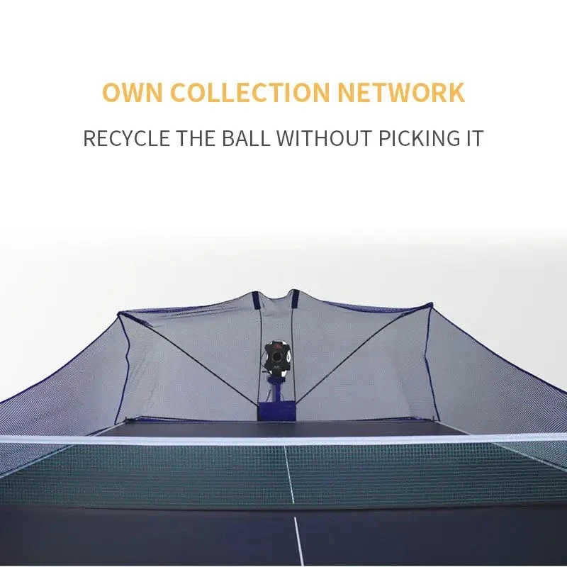 S8-PRO/JT-A روبوت لتنس الطاولة تخدم آلة روبوت أوتوماتيكية بالكامل قابلة للبرمجة لتدريب تنس الطاولة بينج بونج #5