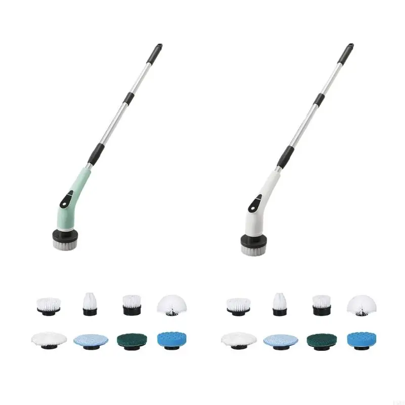 

D5BE MultiSurface Электрический скребок, 8 насадок, телескопическая ручка двигателя, 300 об/мин, очиститель для затирки швов на