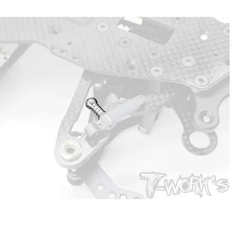 Original T works TP-132-D 64 Titanium Antiroll bar Ball ( For Mugen MTC2 ) 2pcs. Professional Rc part