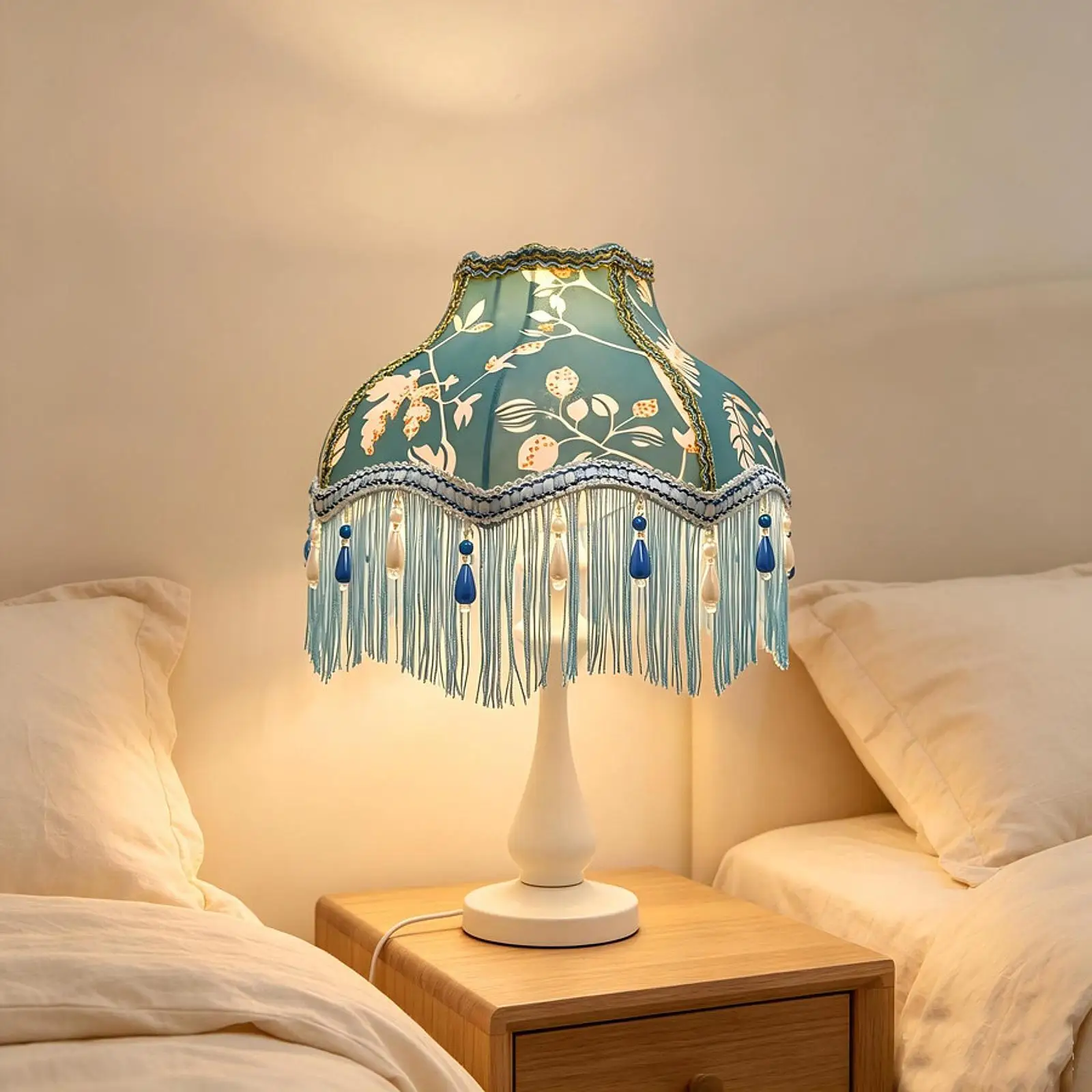 classic-retro-lampshade-replacement-cloth-tassel-light-cover-for-hotel-bedside-lamp-e27-living-room-bedroom