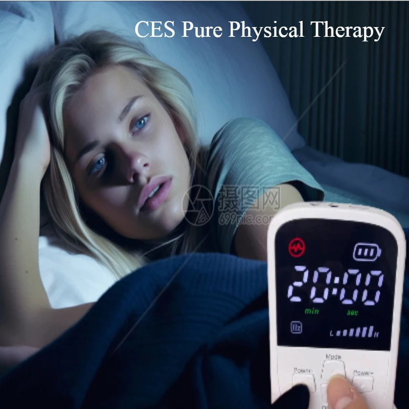 

brain stimulation Relieve Insomnia Promote Fast Sleep Deep Sleep Anxiety Depression Reliever vagus nerve stimulation device