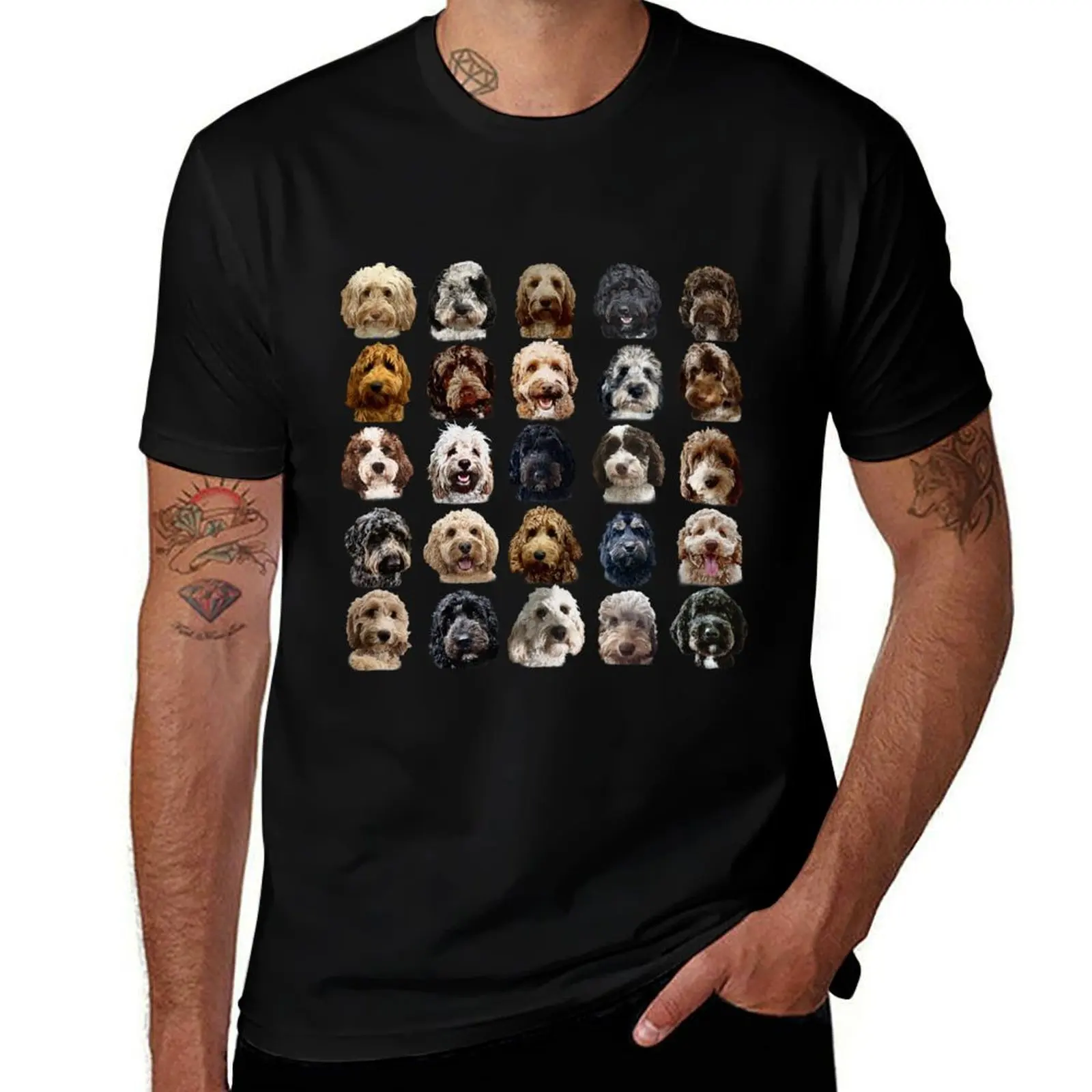 Cockapoo & Doodle Dog Collection T-Shirt Christmas Theme Tee Top T-Shirt