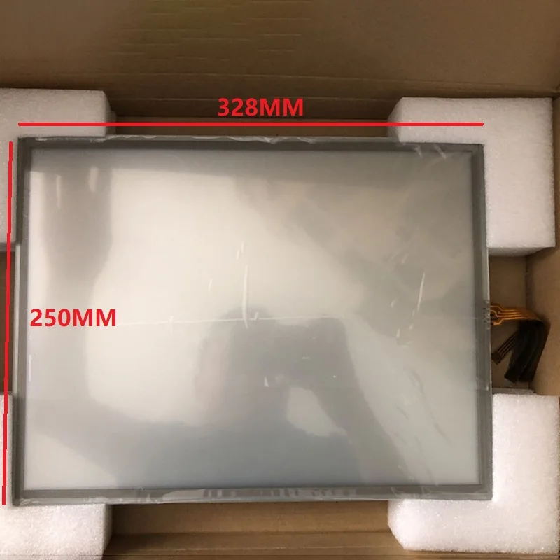 

15inch for TP-3373S1 Resistive Touch Screen Glass Digitizer Panel TP3373S1 8 wire 328*250mm