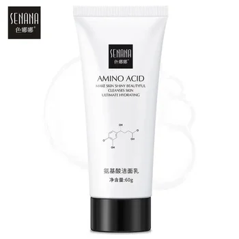 SENANA ทำความสะอาดใบหน้า Amino Acid Moisturizing Brightening Hydrating Oil-Control บำรุงผิวหน้าทำความสะอาดเครื่องมือ