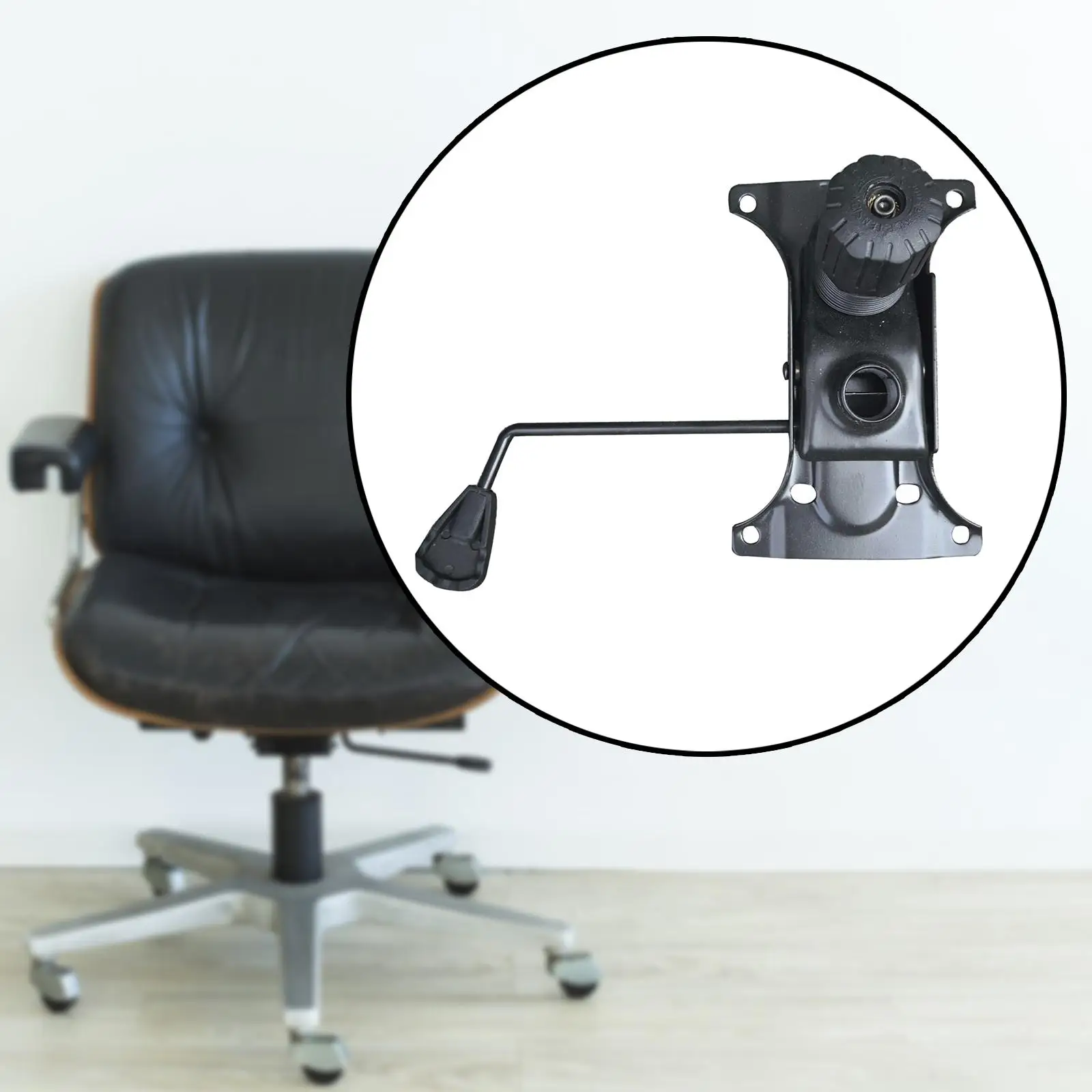 Swivel Plate for Chair Office Chair Seat Base Plate Replace Accessories Tilt Control Mechanism for Home Office Computer Chairs