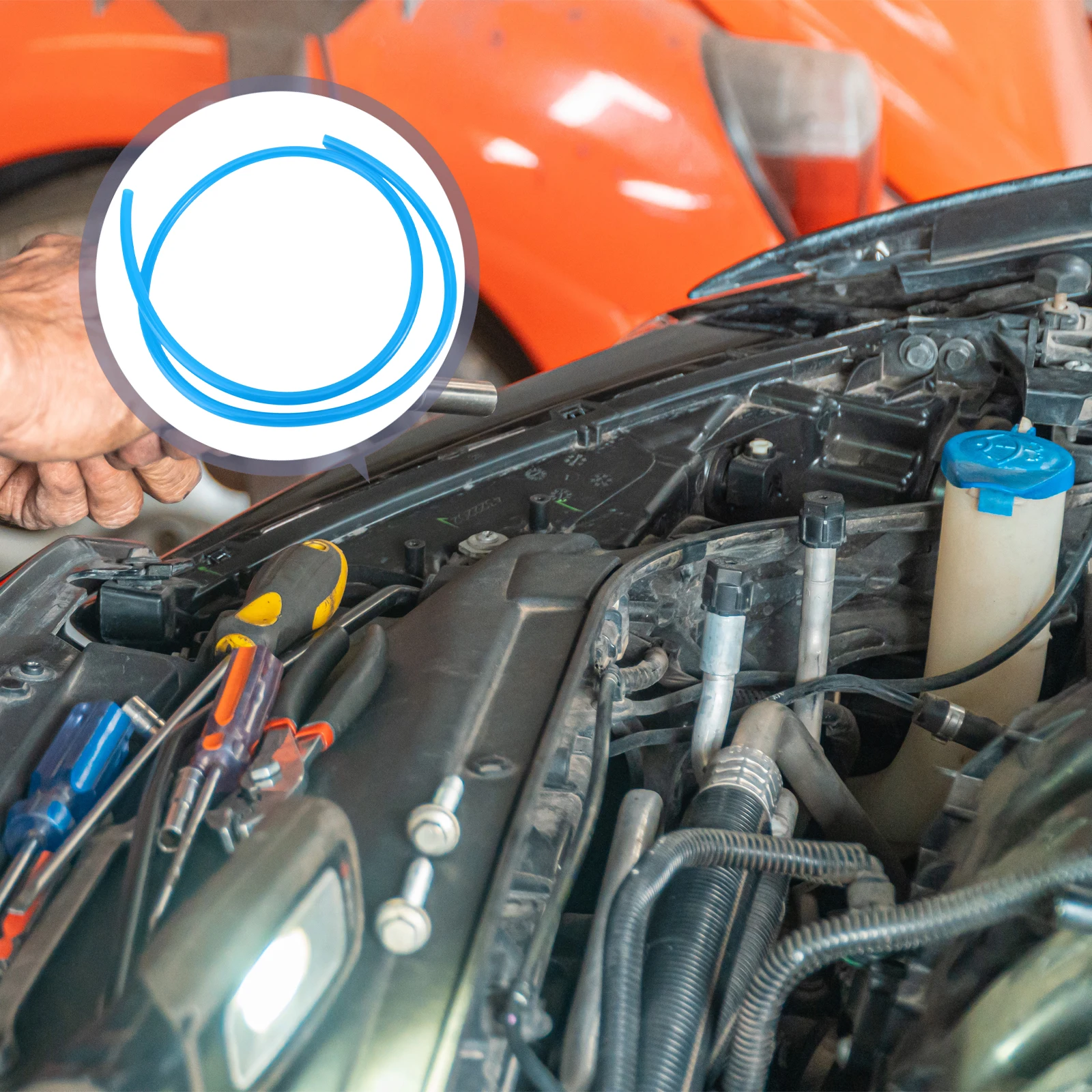 

Fuel Injection Tubing Fuel Line Hose Oil Injection Tube Durable Oil Resistant Rubber Hose For Diesel Transport Smooth