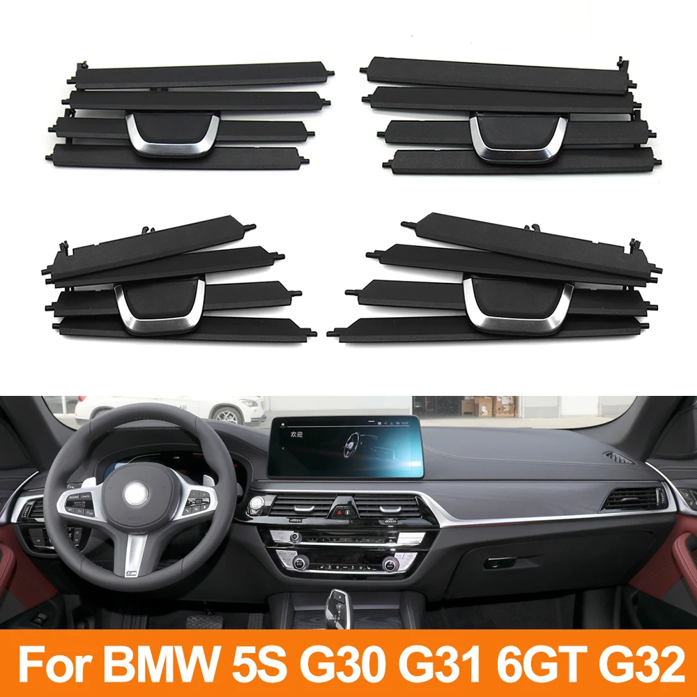 

LHD RHD Car Dashboard Air Conditioner AC Vent Outlet Grille Repair Kit For BMW 5 Series G30 G31 6S GT G32 520d 525i 530i 540i