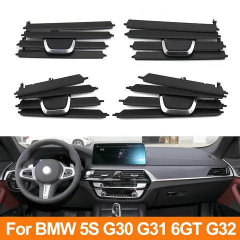 LHD RHD 자동차 대시보드 에어컨 AC 벤트 아울렛 그릴 수리 키트, BMW 5 시리즈 G30 G31 6S GT G32 520d 525i 530i 540i 용