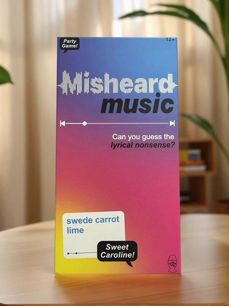 بطاقات ألعاب الموسيقى مع 500 بطاقة نونسنس غنائية لعبة موسيقى ميشارد لعبة الحفلات الليلية للترفيه في حفلات الكاريوكي
