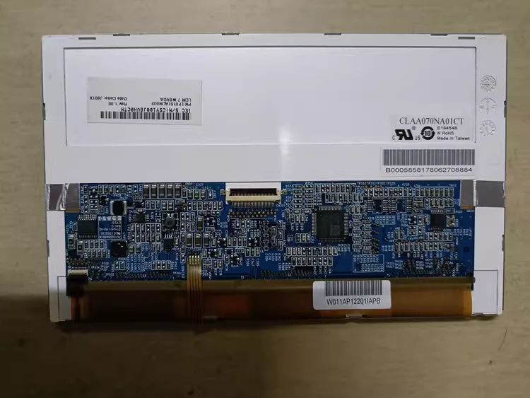 

7-дюймовый ЖК-экран CLAA070NA01CT проверен на нормальную работу перед отправкой.