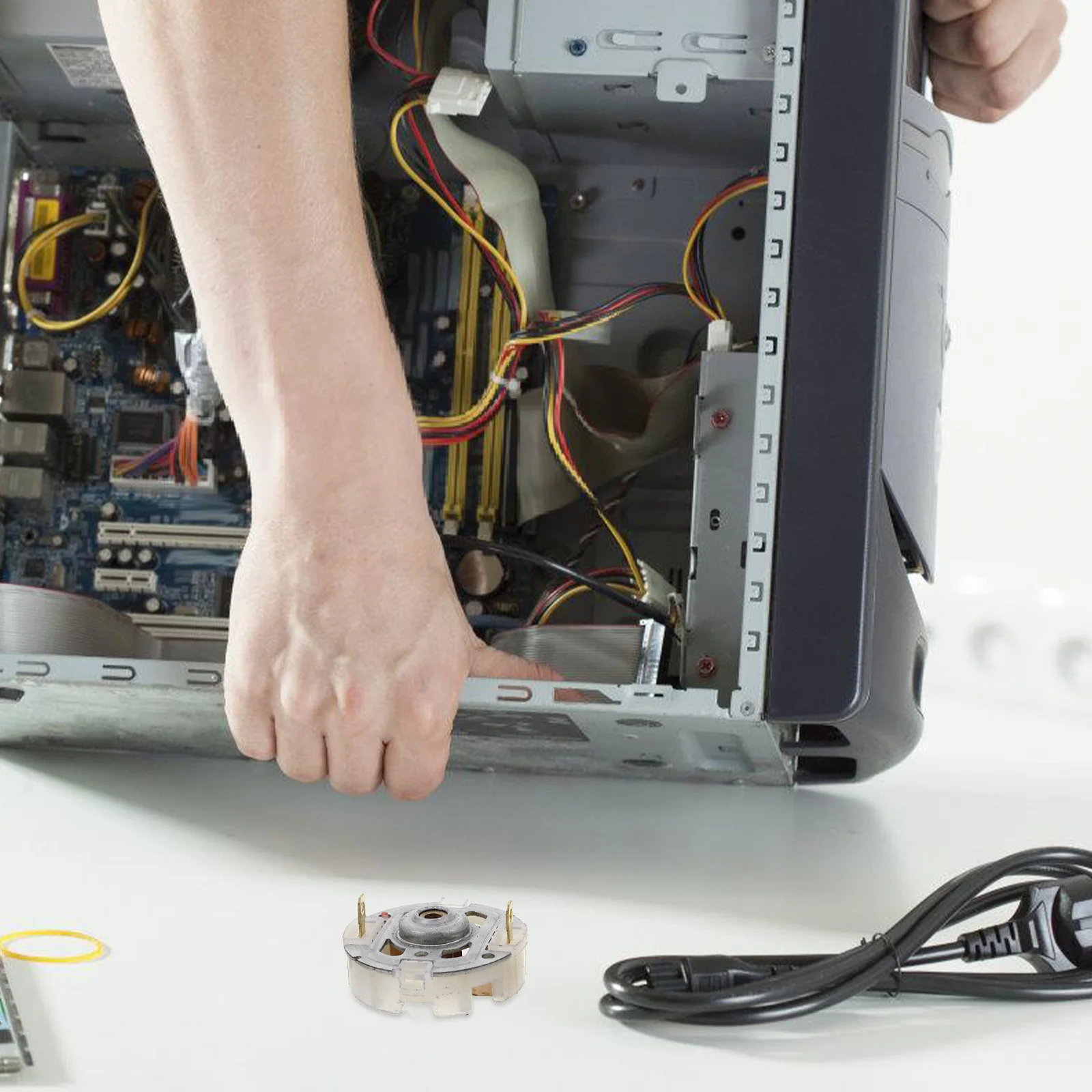 1 set di parti di ricambio per portaspazzole in carbone per accessorio per elettroutensile di riparazione auto per trapano a percussione elettrico a motore