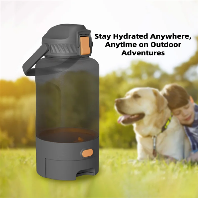 

GYTB-Outdoor Pet Water Bottle Leakproof Portable Pet Water Dispenser With Handle For Travel Trips Must Have For Pets